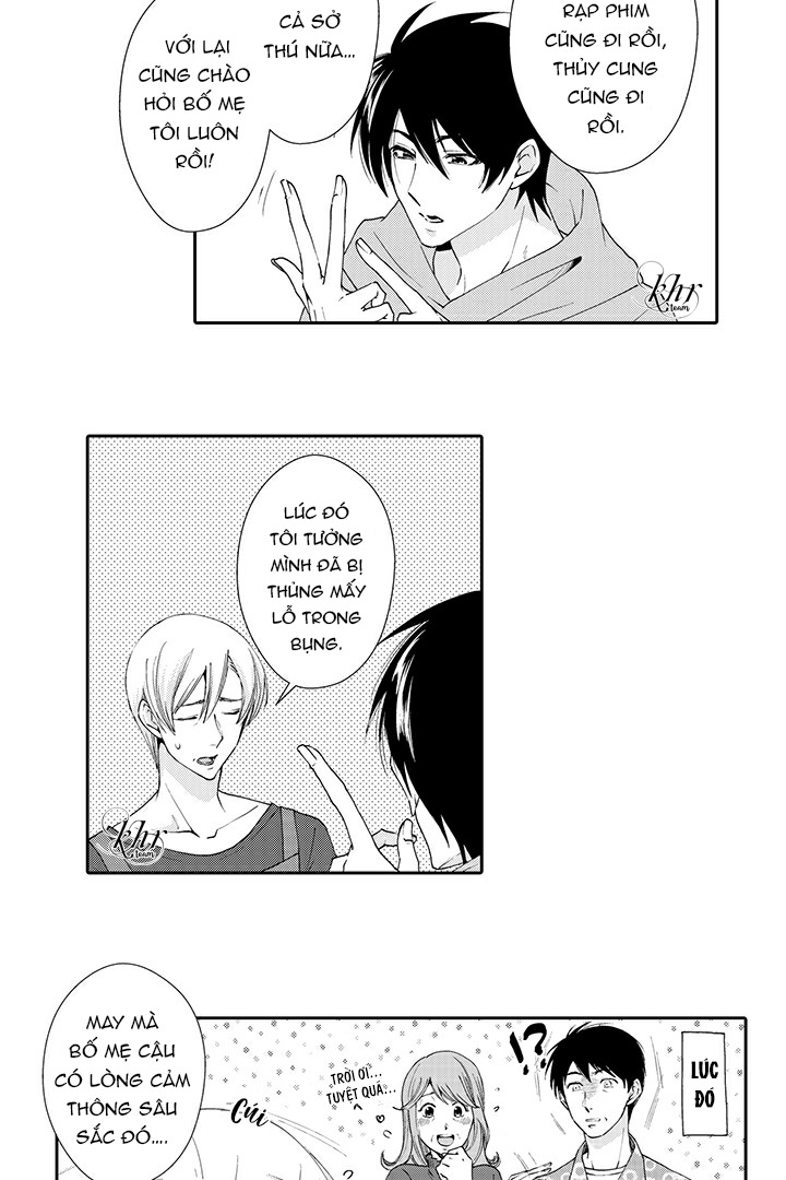 anh chàng shipper và ông chú hư hỏng chapter 13 4