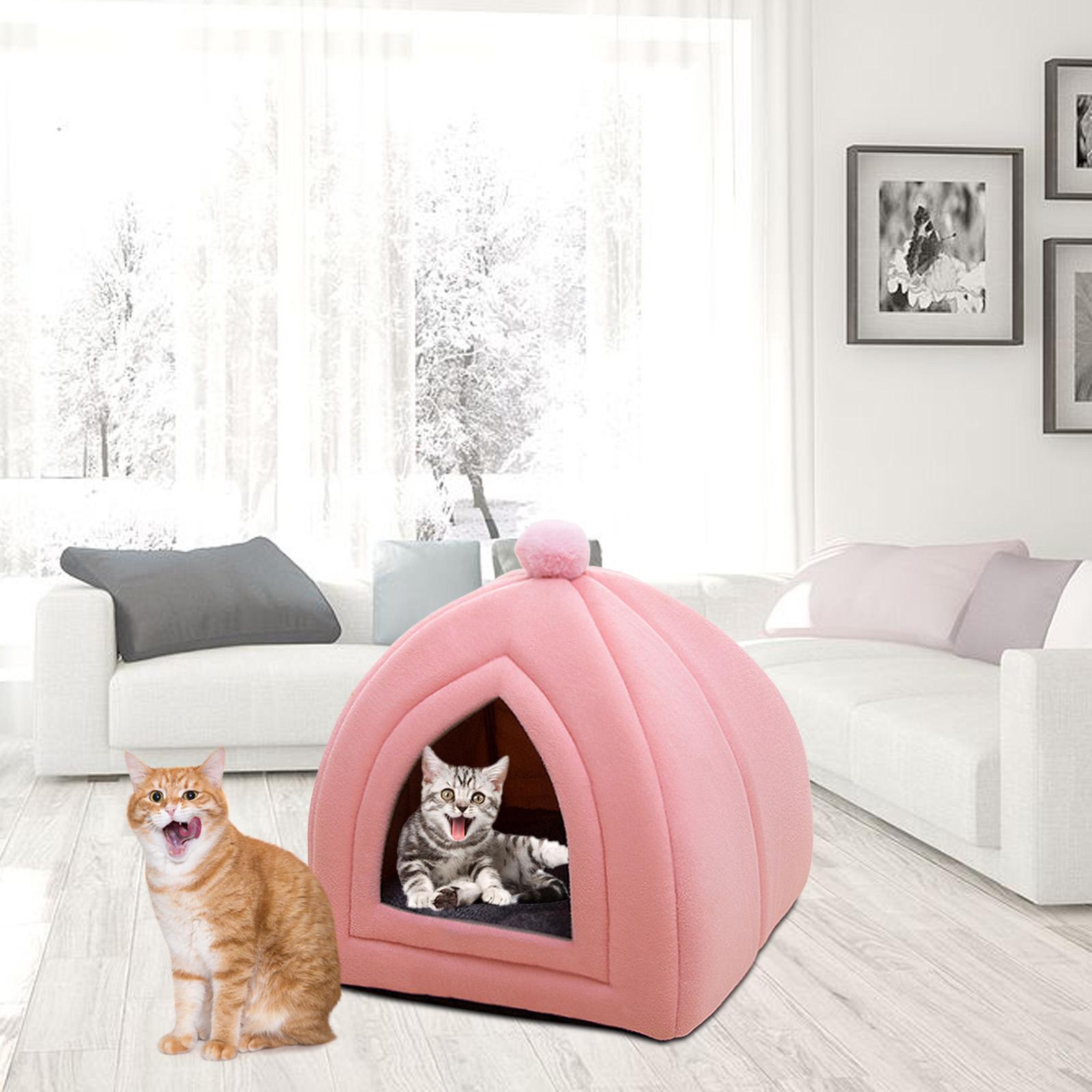 Cat Bed Pink M
