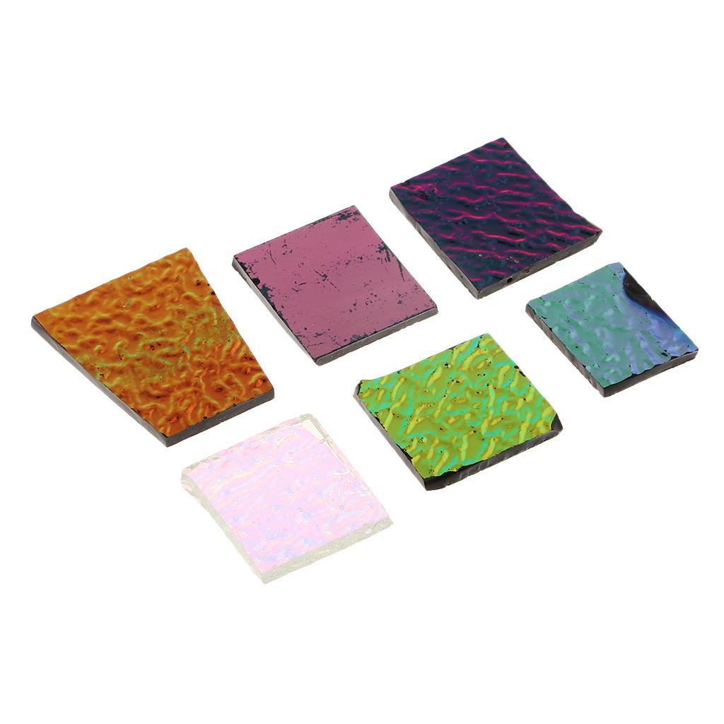 Pack of 10pcs Small Stained Glass Fusing Supplies Professional