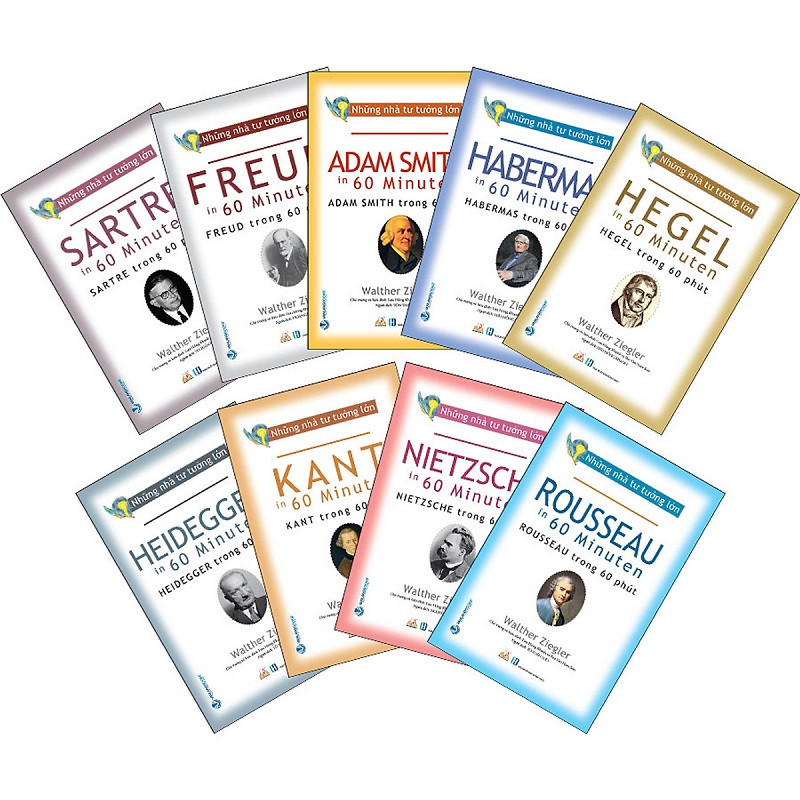 Những Nhà Tư Tưởng Lớn Trong 60 Phút - Phần 1 - Adam Smith, Kant, Rousseau, Hegel, Sartre, Heidegger, Habermas, Nietzsche, Freud -