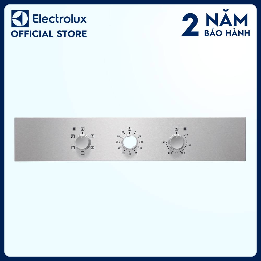 [Free Giao lắp] Lò nướng âm tủ Electrolux RZB2110AAXA 60cm 53L - Đa dạng chế độ nướng, Tính năng hẹn giờ thông minh [ Hàng chính hãng]