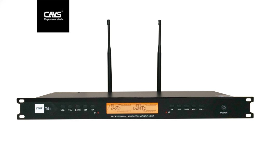 Micro Không Dây CAVS T4i Giao diện mới - Hàng Chính Hãng