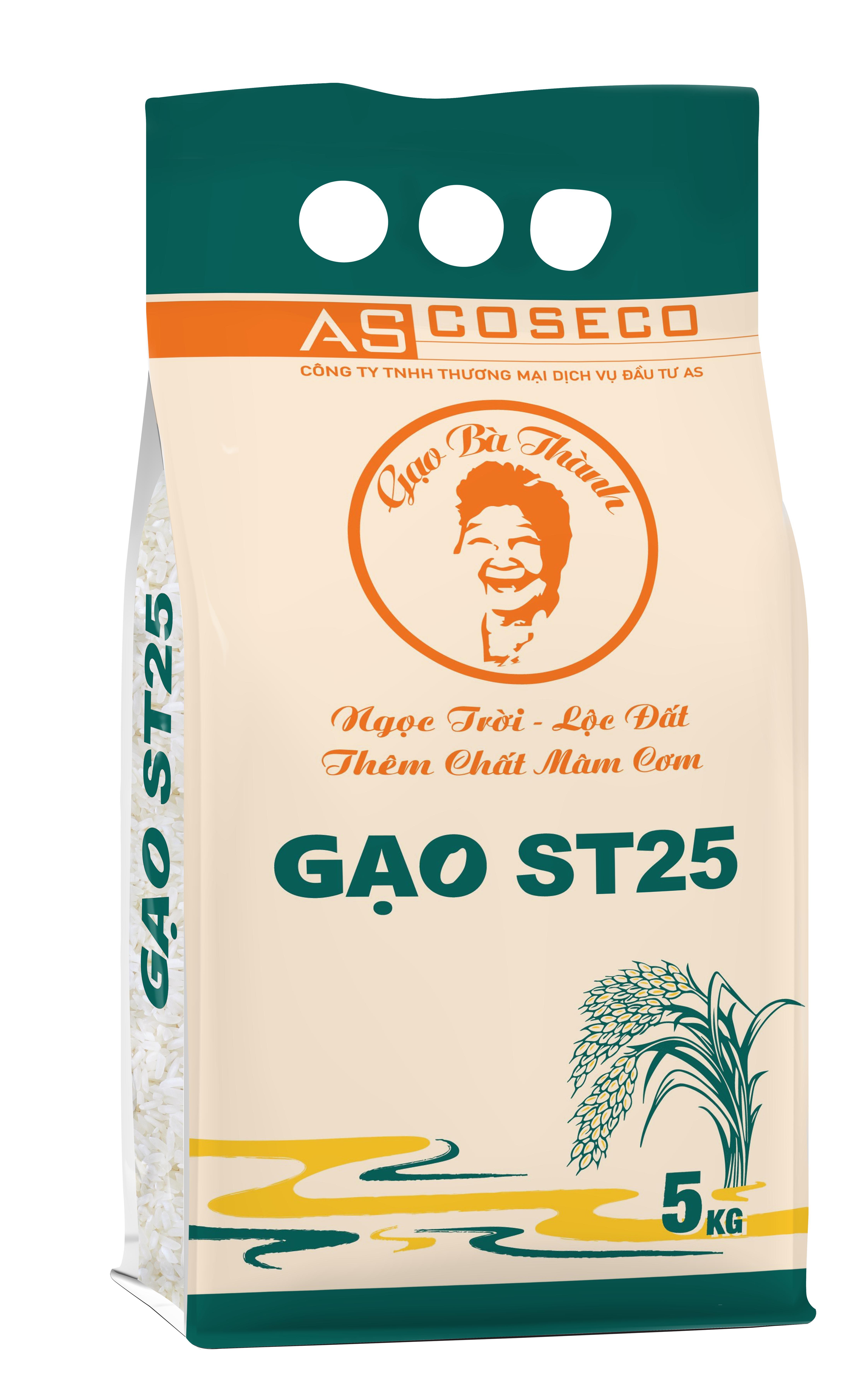 Gạo ST25 Bà Thành 5kg