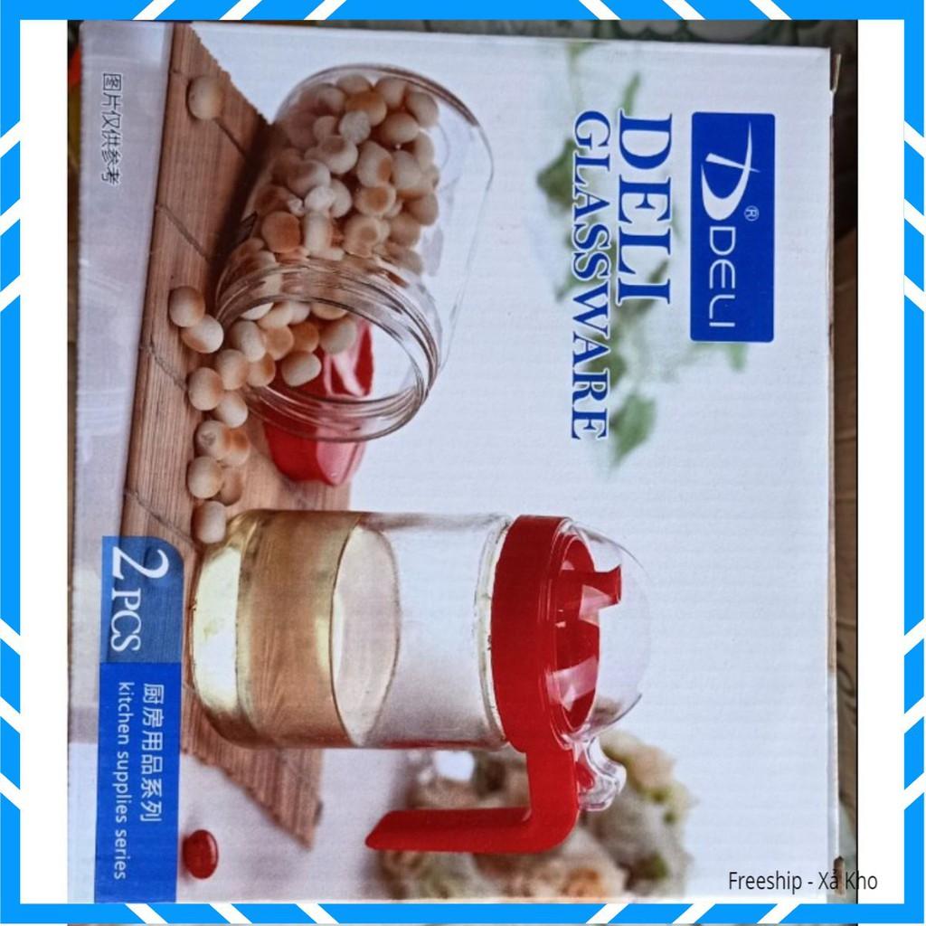 Xả Kho bộ đựng gia vị hai chiếc tiện dụng