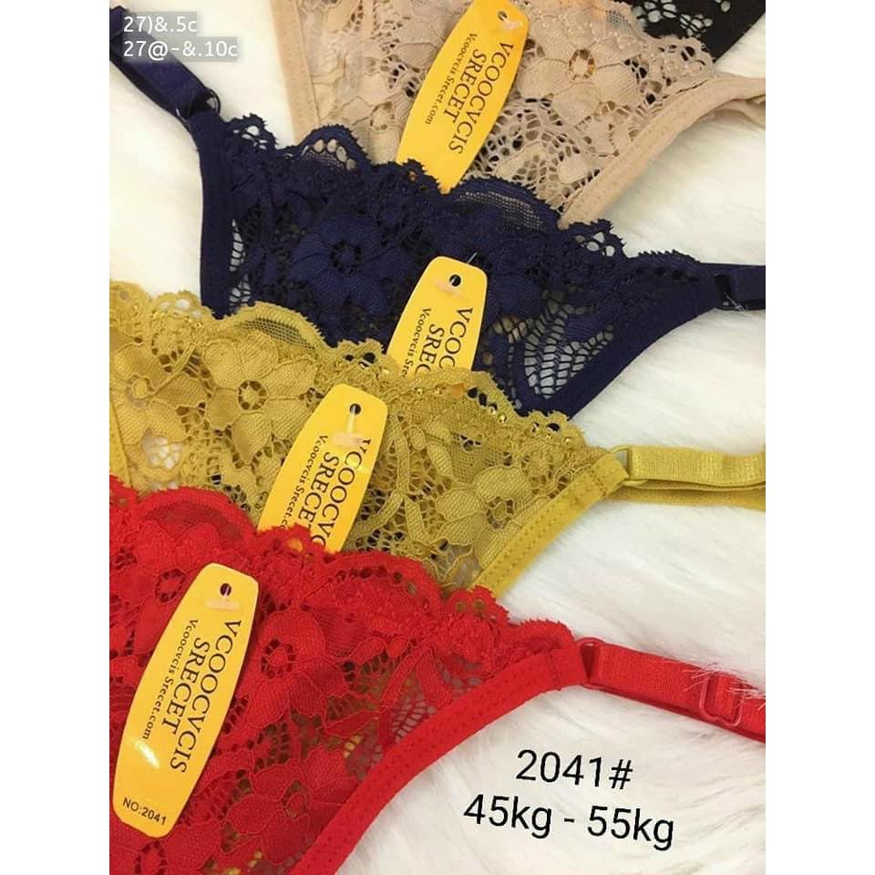 QUẦN LÓT REN KHE 2041