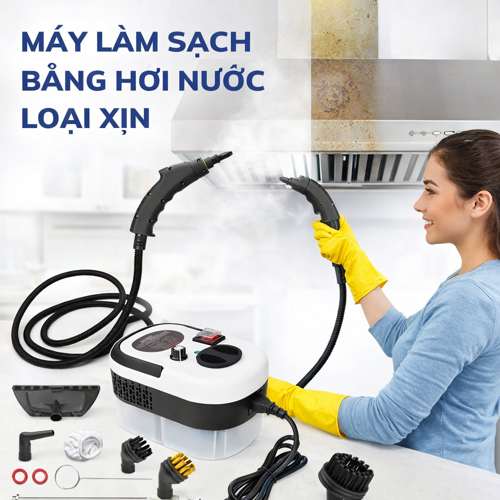 Máy Rửa Khoang Động Cơ Ô Tô Siêu Sạch – Nội Thất, Nhà Bếp, Vệ Sinh Điều Hòa Đánh Bay Mọi Vết Bẩn , vòi nước