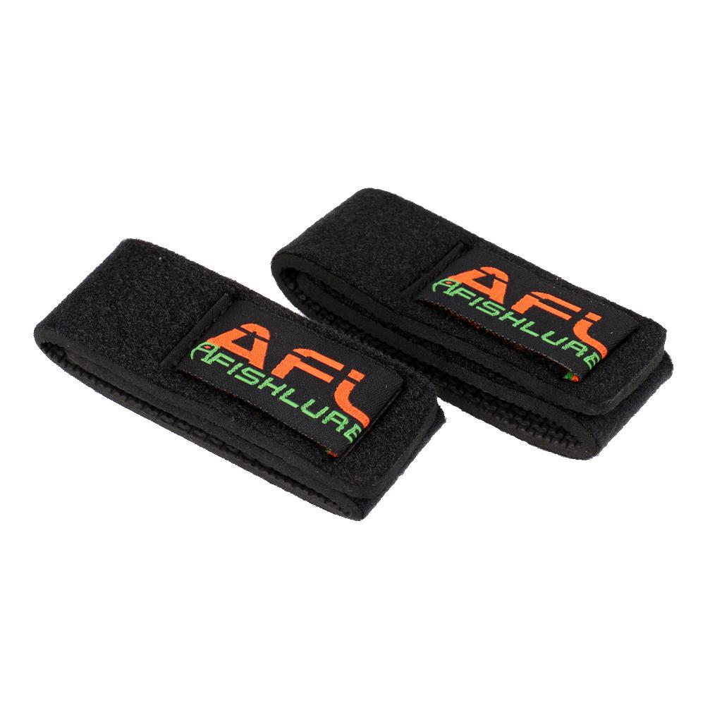 2 Pieces Fishing Rods Belt Ties Rod Strap Stretchy Trout Finishing Rods Carbon Telescopic Bait Casting Spinning Rods Holder Wrap Bag Accessories