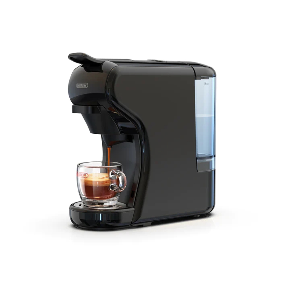 Máy pha cà phê Espresso HiBREW H1A công suất 1450W pha cà phê Espresso, cà phê viên nén - Hàng nhập khẩu