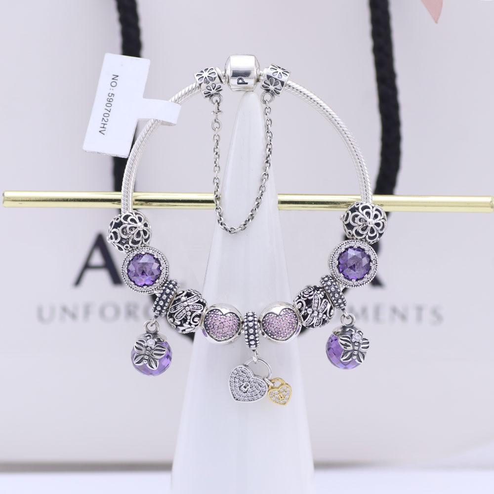 Vòng Bạc S925 ALE Cao Cấp - Vòng Charm Bạc Chuẩn S925 - Mã sản phẩm VBB_DN061