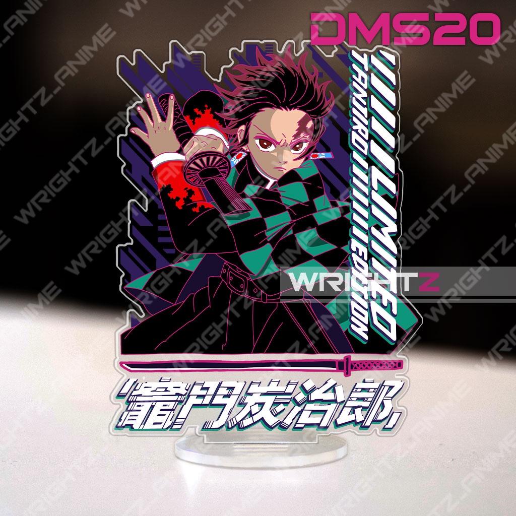 Mô hình Standee Wrightz bằng arcrylic Kimetsu no Yaiba Demon Slayer anime Thanh gươm diệt quỷ decor góc học tập làm việc
