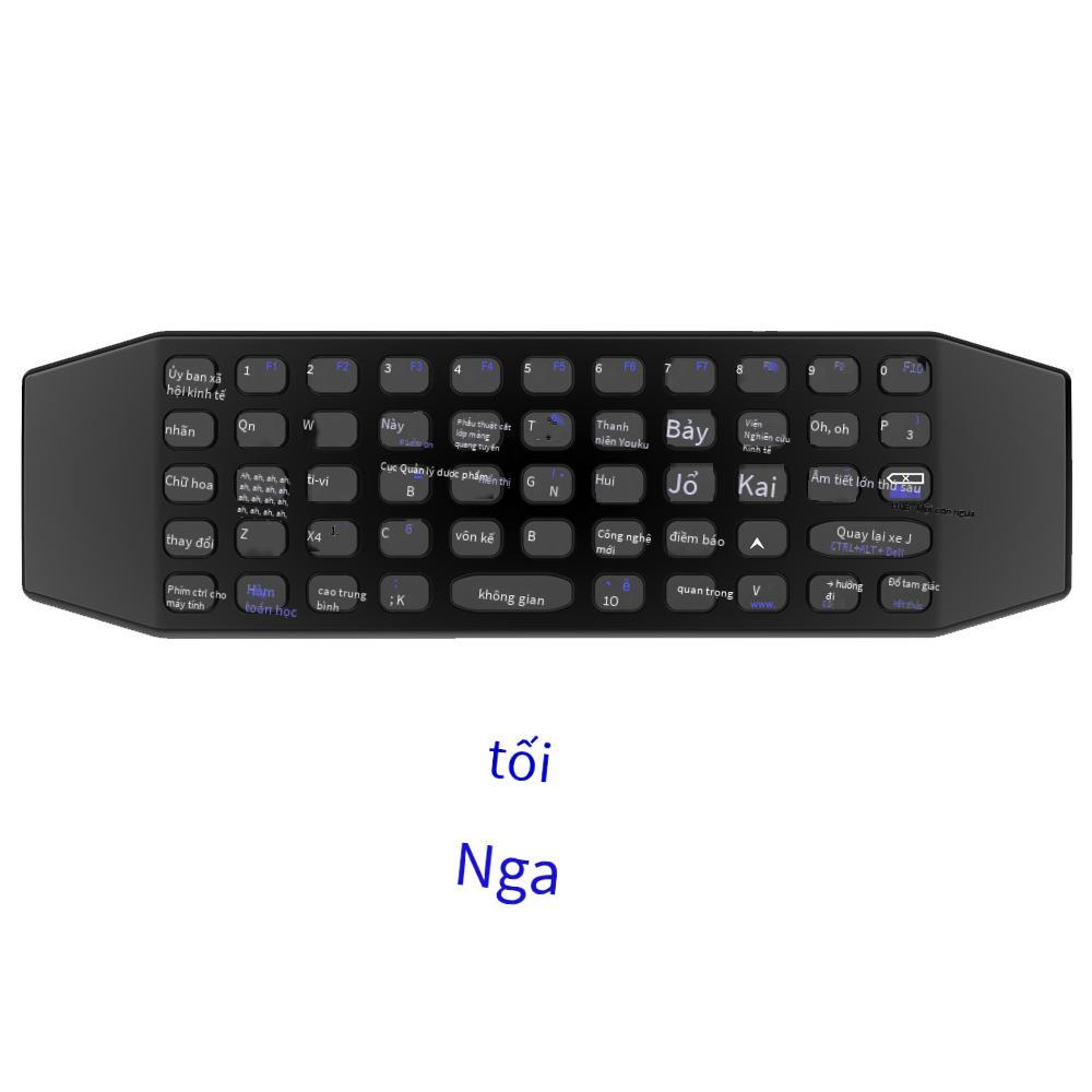 Khuyến mại T5 bàn phím chuột bay không dây chuột bay 2.4G mỏng bàn phím mini không dây Android điều khiển từ xa không dây