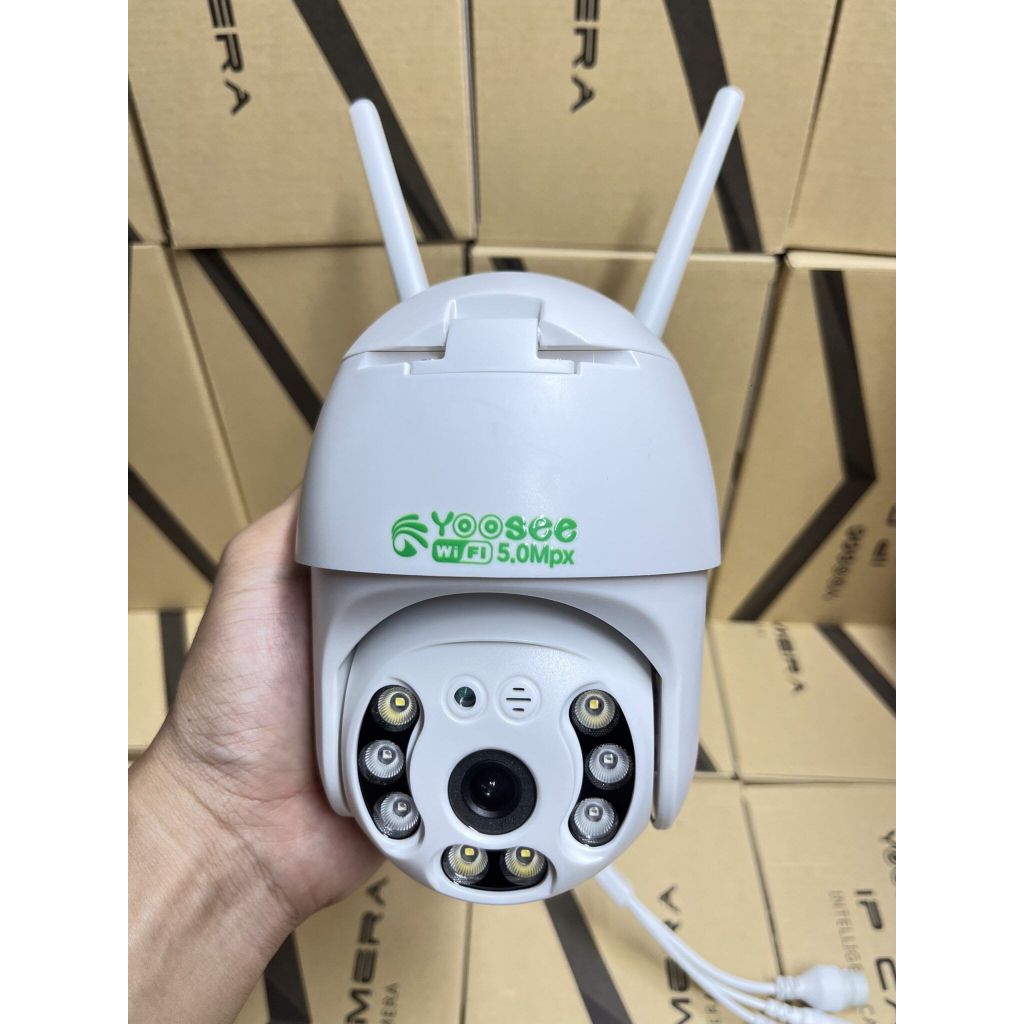 Camera Wifi Ngoài Trời Speed Dome Yoosee D08SS 5.0Mpx Full HD - Hàng Chính Hãng