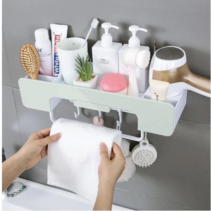 Kệ treo tường nhà tắm đa năng thông minh - Best Seller Tony