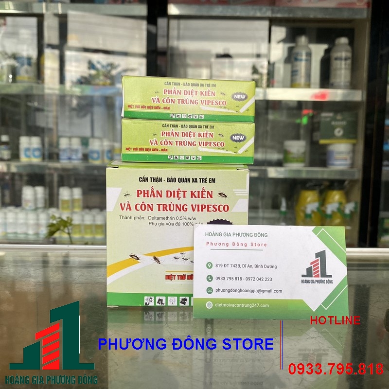 Combo 10 hộp phấn diệt kiến dạng viên( hộp 2 viên)