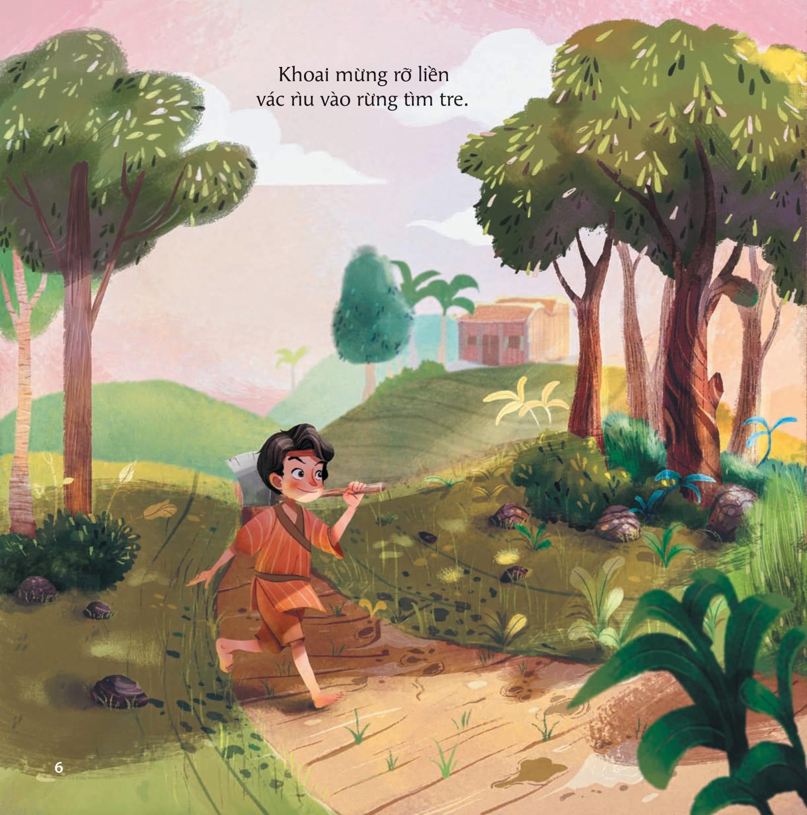 Cổ Tích Việt Nam Cho Bé - Cây Tre Trăm Đốt (Tái Bản 2022)