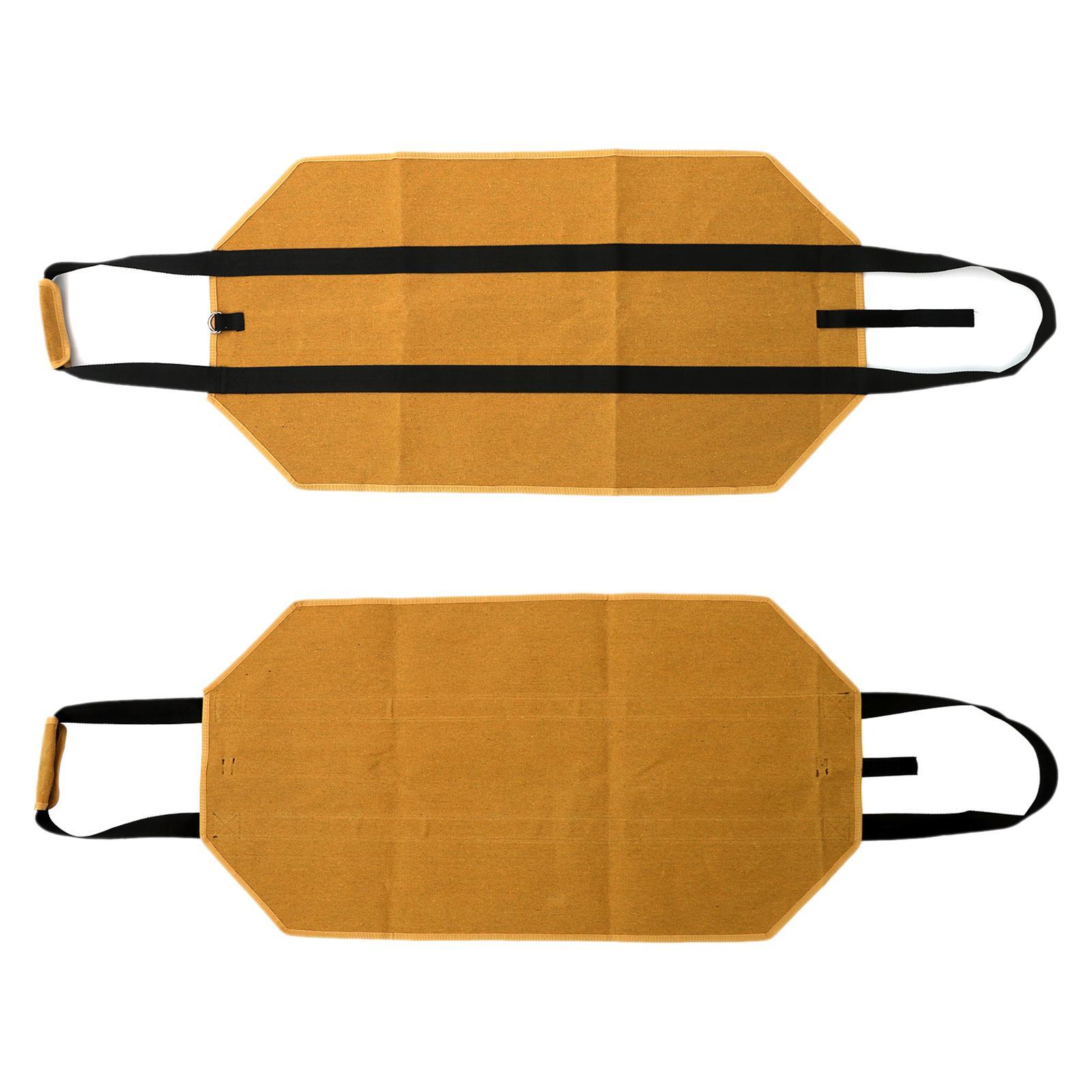Large Capacity Firewood Carrier Log Tote Fire Wood Holder for Camping