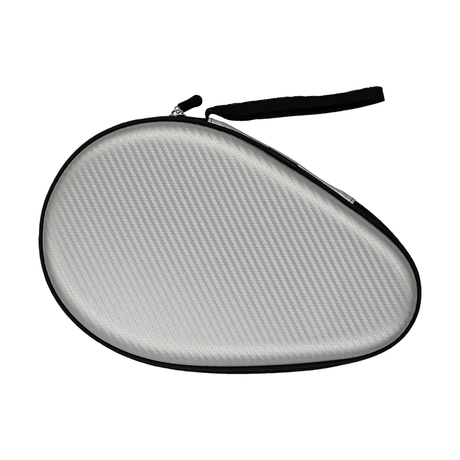 Table Tennis Racket Bag EVA Wear Resistant Sturdy for Outdoor Training