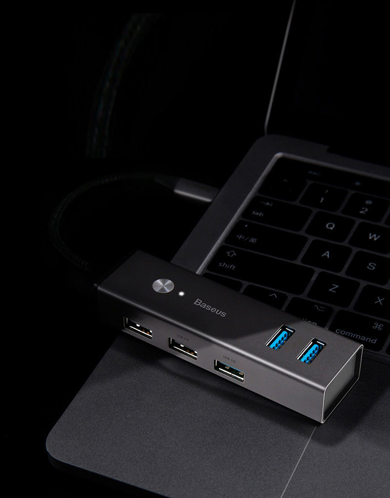 Hub chuyển đổi Type-C sang USB 3.0 Baseus - chính hãng