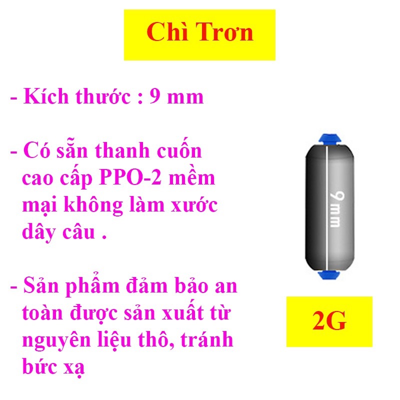 Chì Lá Câu Đài Cuốn Sẵn Thanh Cuốn Chì Cao Cấp (Sét 10 viên) PK33