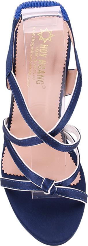 Giày Sandal Nữ Cao Gót Huy Hoàng HT7058 - Xanh