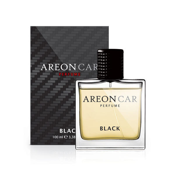 Nước hoa ô tô cao cấp AREON Car Black Perfume 100ml - NHẬP KHẨU BULGARIA