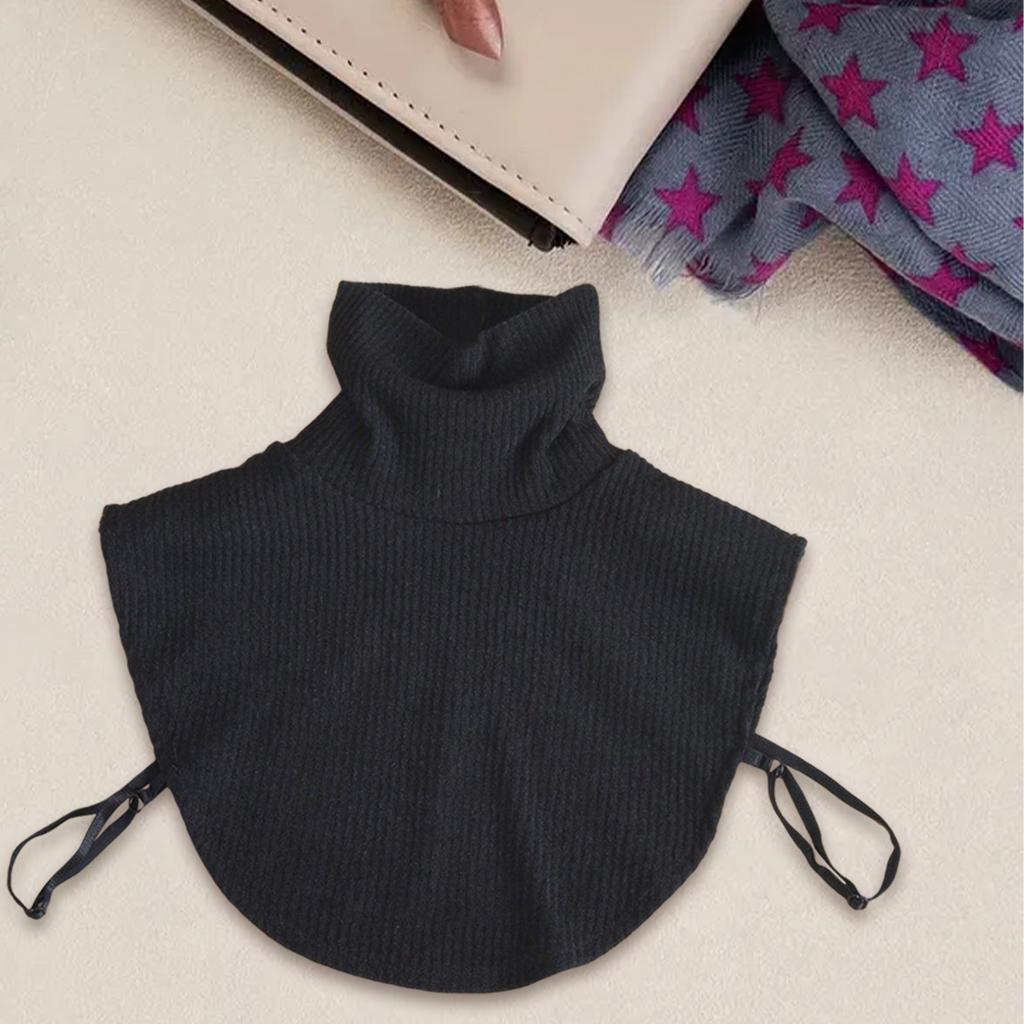Women' Fake Turtleneck Collar False Collar Coat Accessory