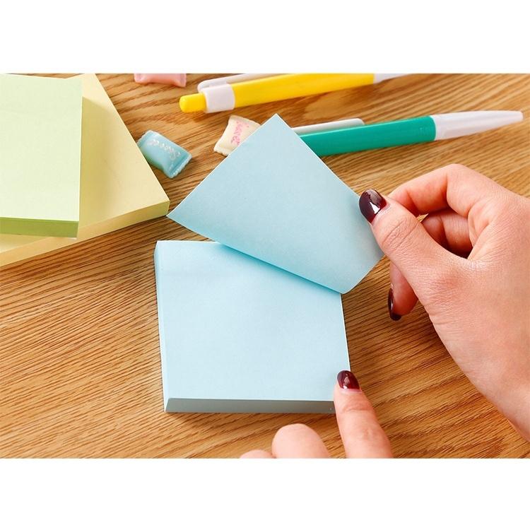 Giấy ghi chú 100 tờ giấy nhớ sticky note 3 kích thước loại tốt