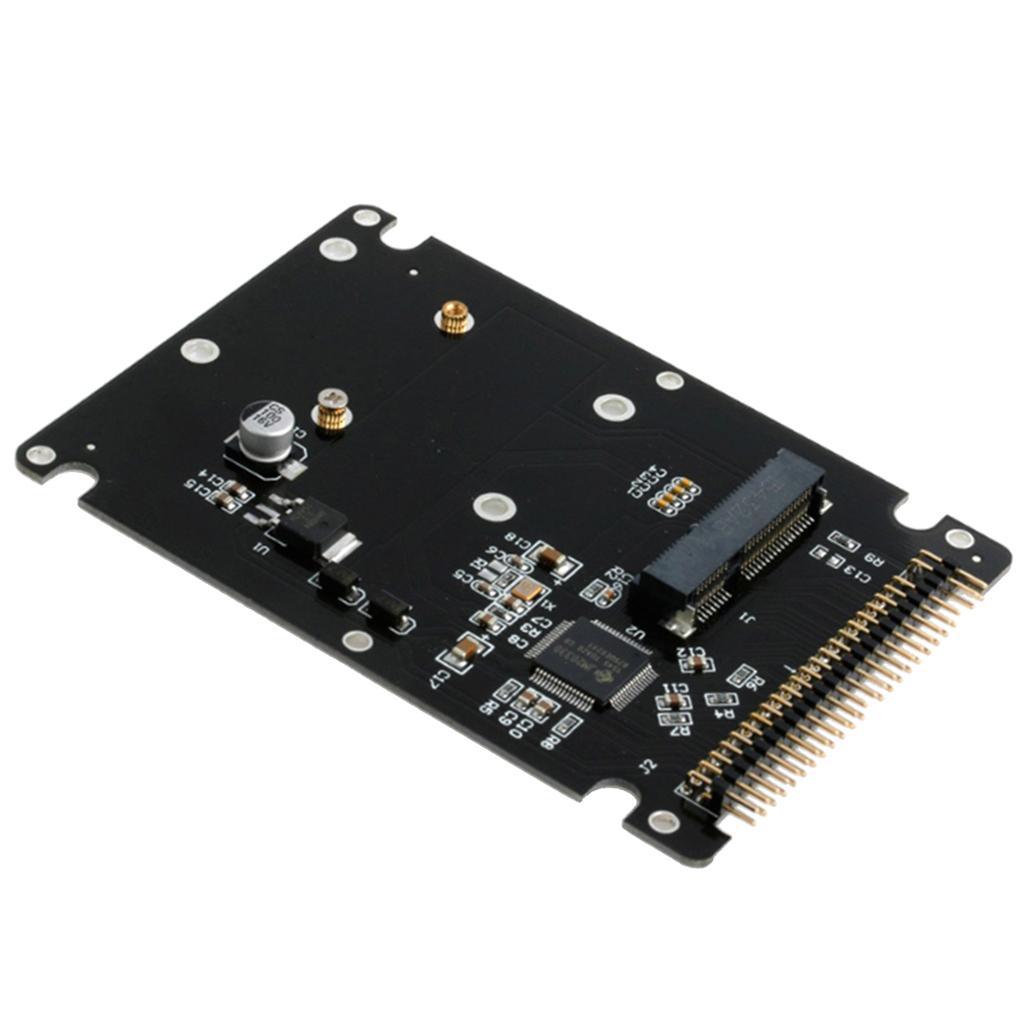 MSATA  To 44 Pin IDE Adapter mSATA IDE converter  2.5 Inch IDE HDD