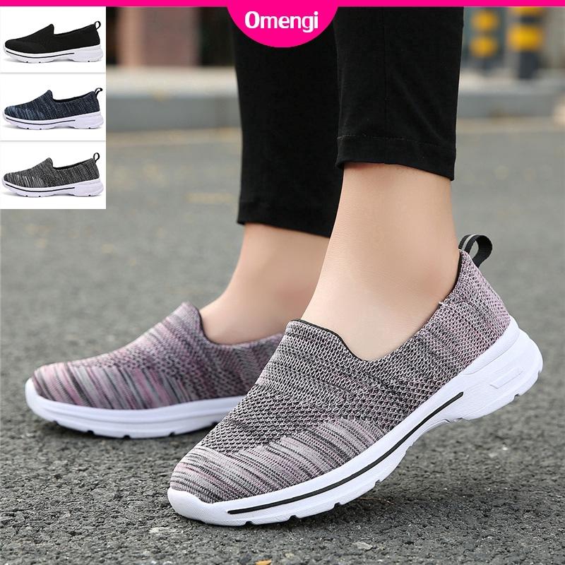 Giày Sneaker Thể Thao Đế Mềm Cho Nữ