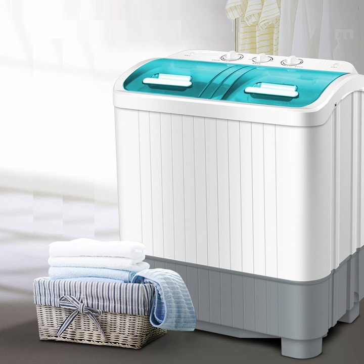 Máy giăt mini AUX 2 lồng giặt XPB56-98H, máy giặt 2 lồng cao cấp