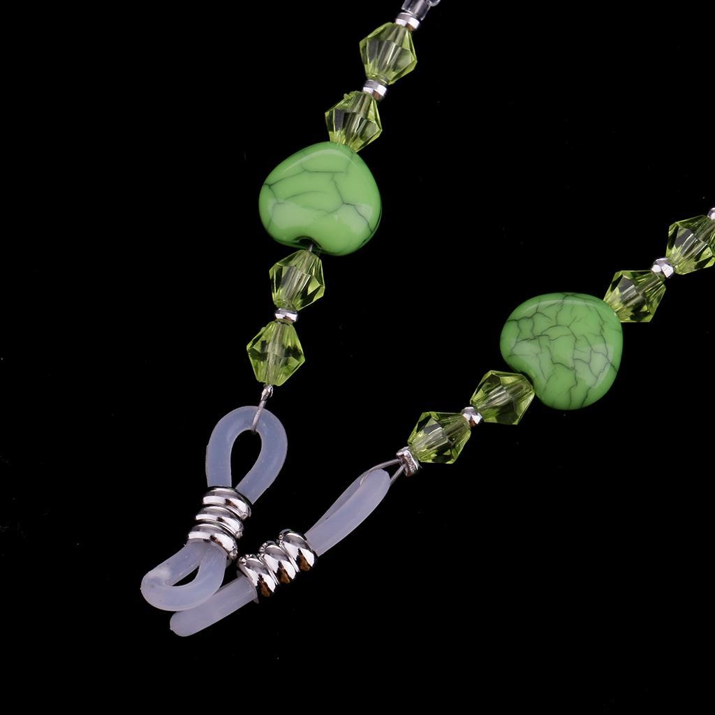 Acrylic Colorful Eyeglass Strap Rack Necklace 8