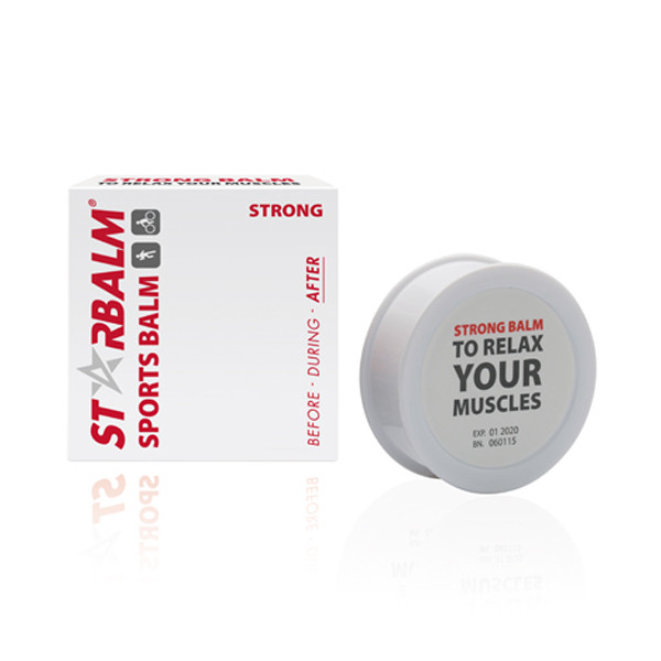 Bộ 12 Hũ Dầu Cù Là Starbalm - Hà Lan (Strong) 10g - Trắng