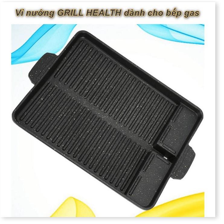 Vỉ nướng GRILL HEALTH dành cho bếp gas