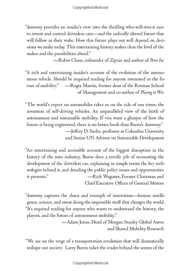 Sách ngoại văn: Autonomy: The Quest To Build The Driverless Car And How It Will Reshape Our World