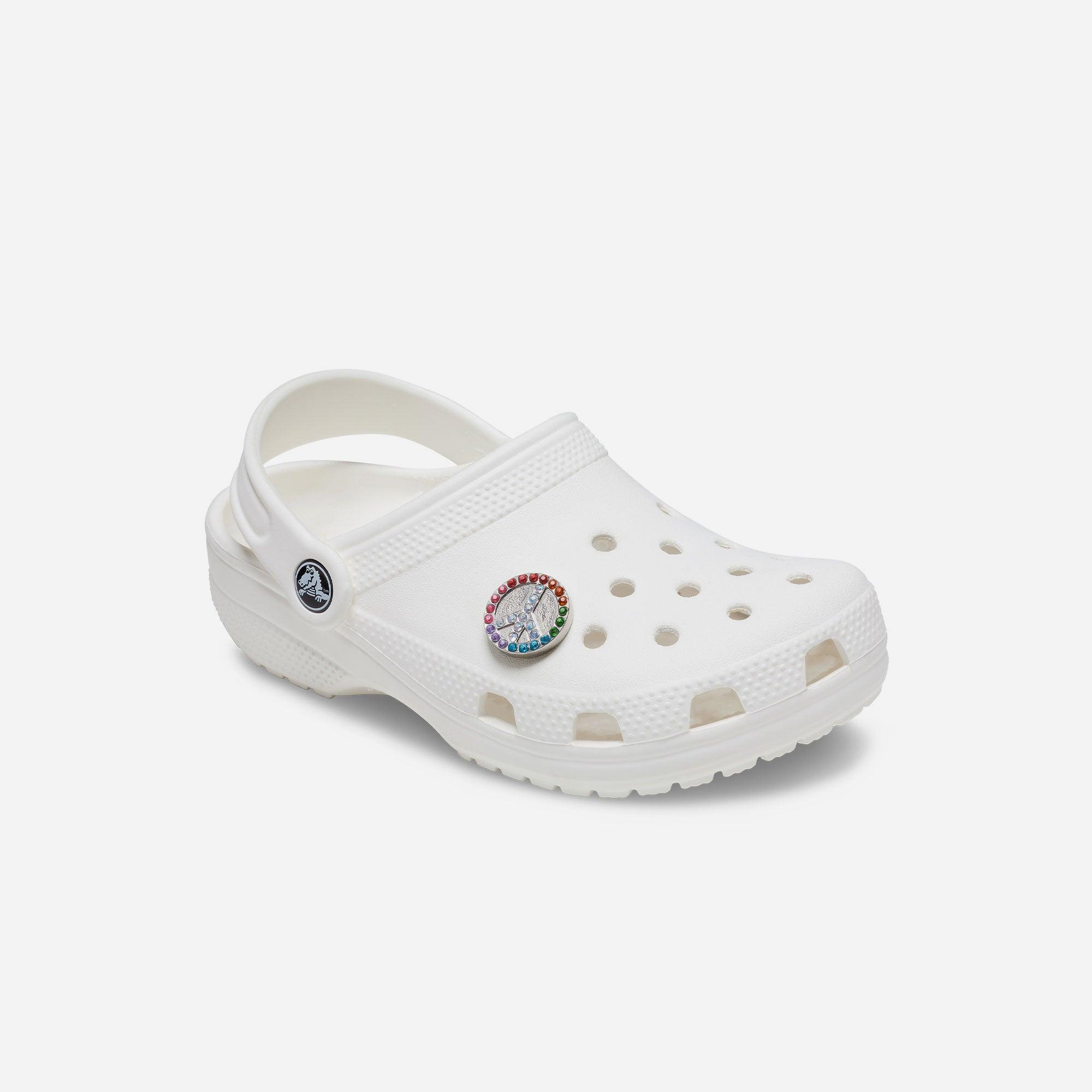 Huy hiệu jibbitz unisex Crocs Glitter Elevated Peace Sign - 10011227