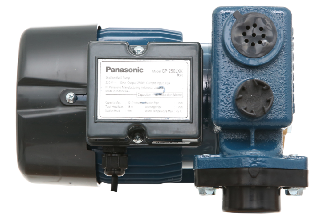 Máy bơm nước 250W Panasonic chính hãng - Máy bơm đẩy cao 30m