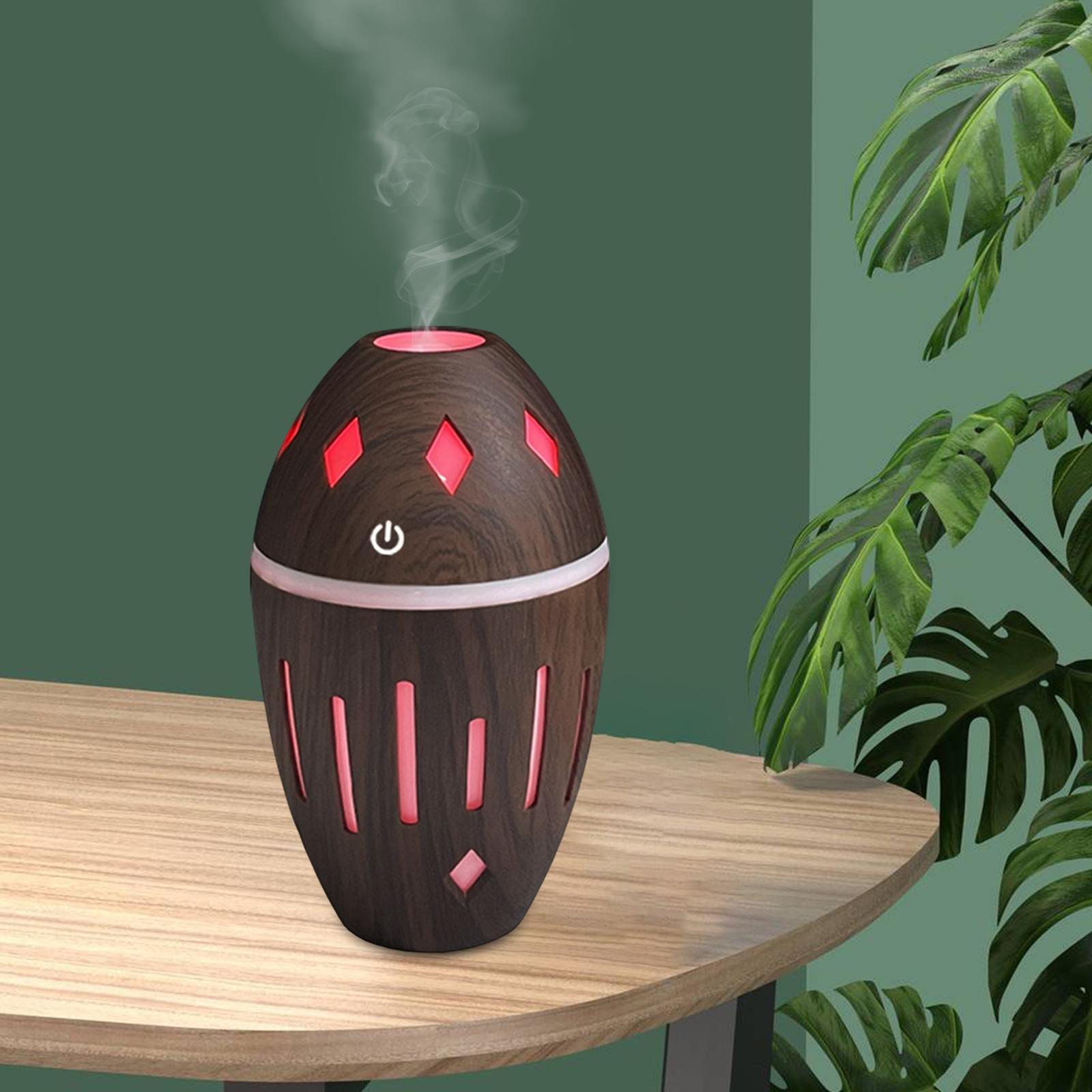 Air Humidifier Night Light Mute Humidifier for Desktop Bedside Car