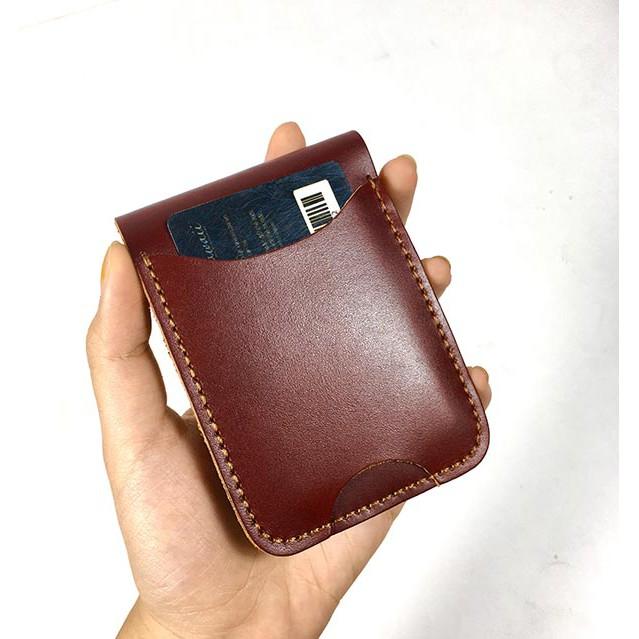 Couple Ví Opmo &amp; Gerbera Handcrafted Wallet Red Chính Hãng Tại HAVIAS