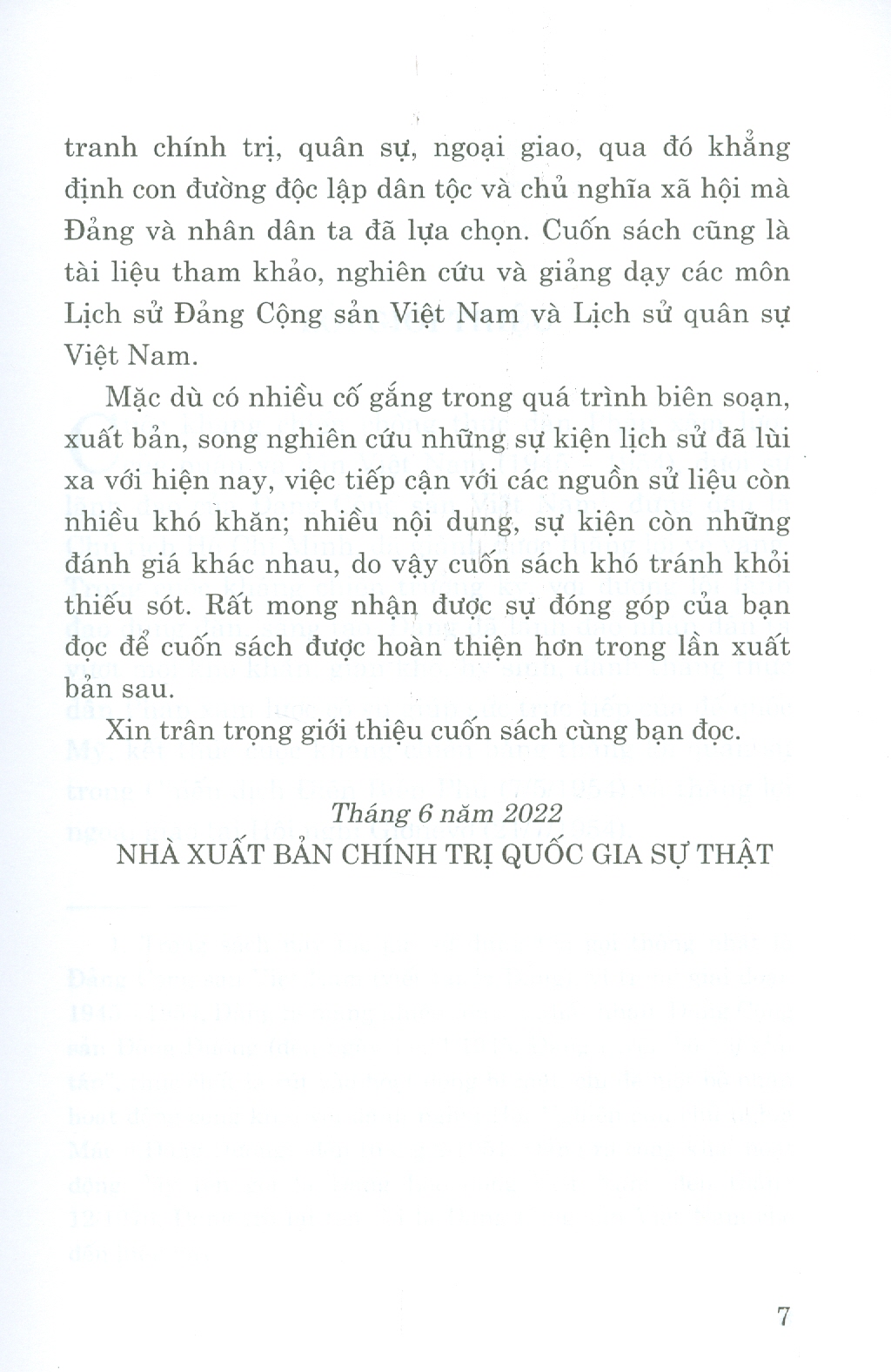 ĐẢNG CỘNG SẢN VIỆT NAM Lãnh Đạo Kháng Chiến Chống Thực Dân Pháp Xâm Lược (1945 - 1954) (Sách chuyên khảo)