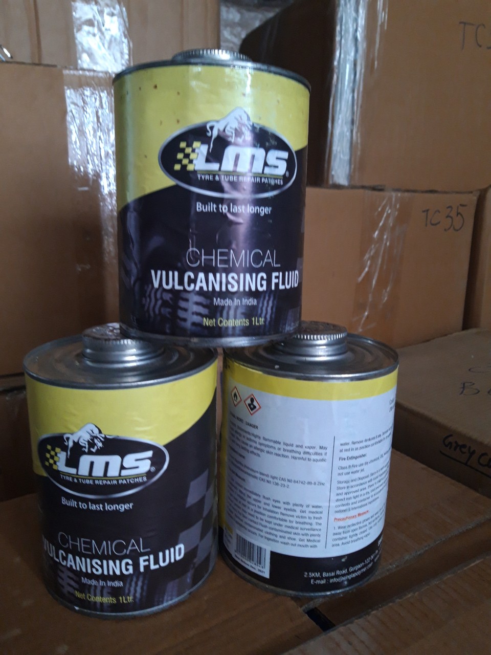 KEO VÁ SĂM LỐP LMS Ấn Độ 1 lít - Hàng chính hãng
