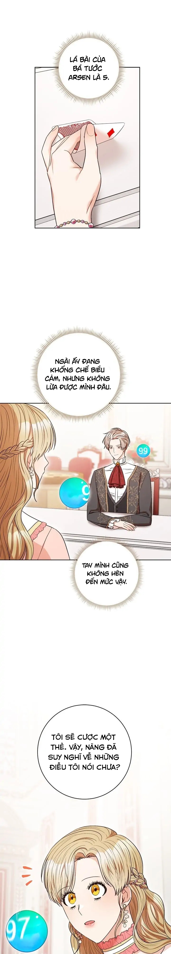 tiểu thư của những lá bài chapter 34 25