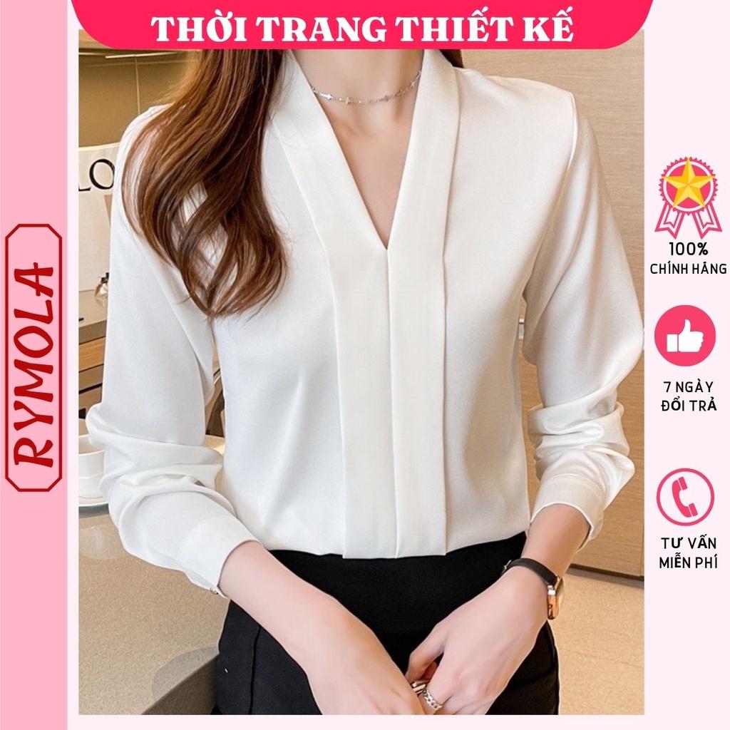 Áo Sơ Mi Nữ Cổ V MSA03