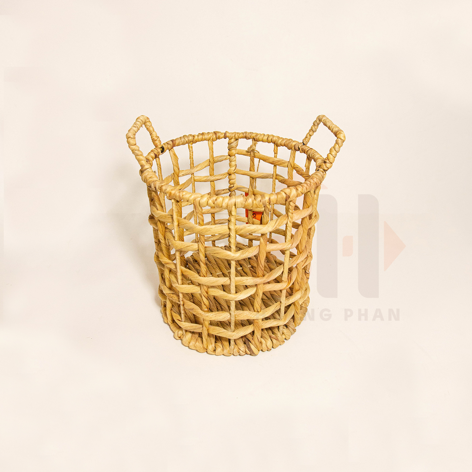 Sọt Trồng Cây Lục Bình Đan Hình Trụ