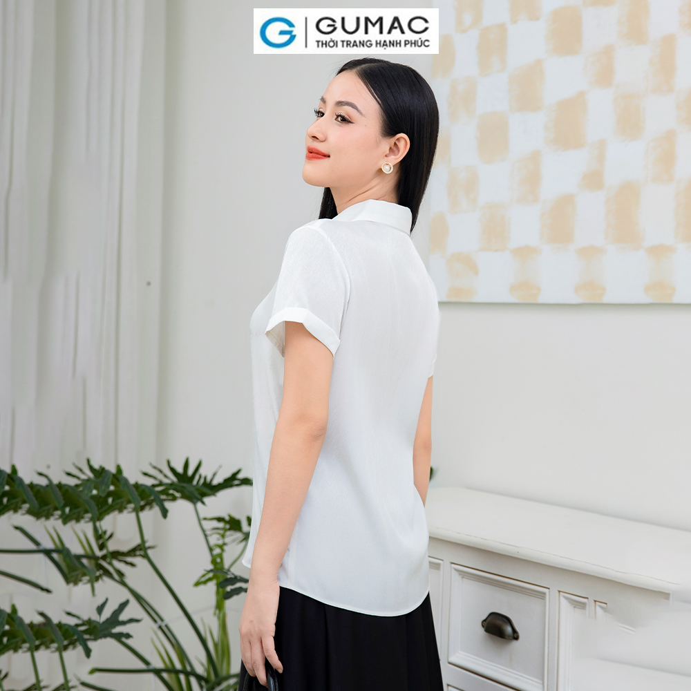 Áo kiểu tay lật AD11071 thời trang GUMAC
