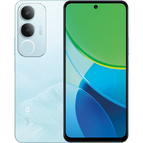 Điện thoại Smartphone Vivo Y19s siêu bền - RAM 4GB ROM 128GB - Màu đen và xanh - 5500mAh - Hàng chính hãng