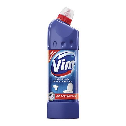 Nước tẩy bồn cầu VIM Xanh biển Bất khả chiến bại 900ml