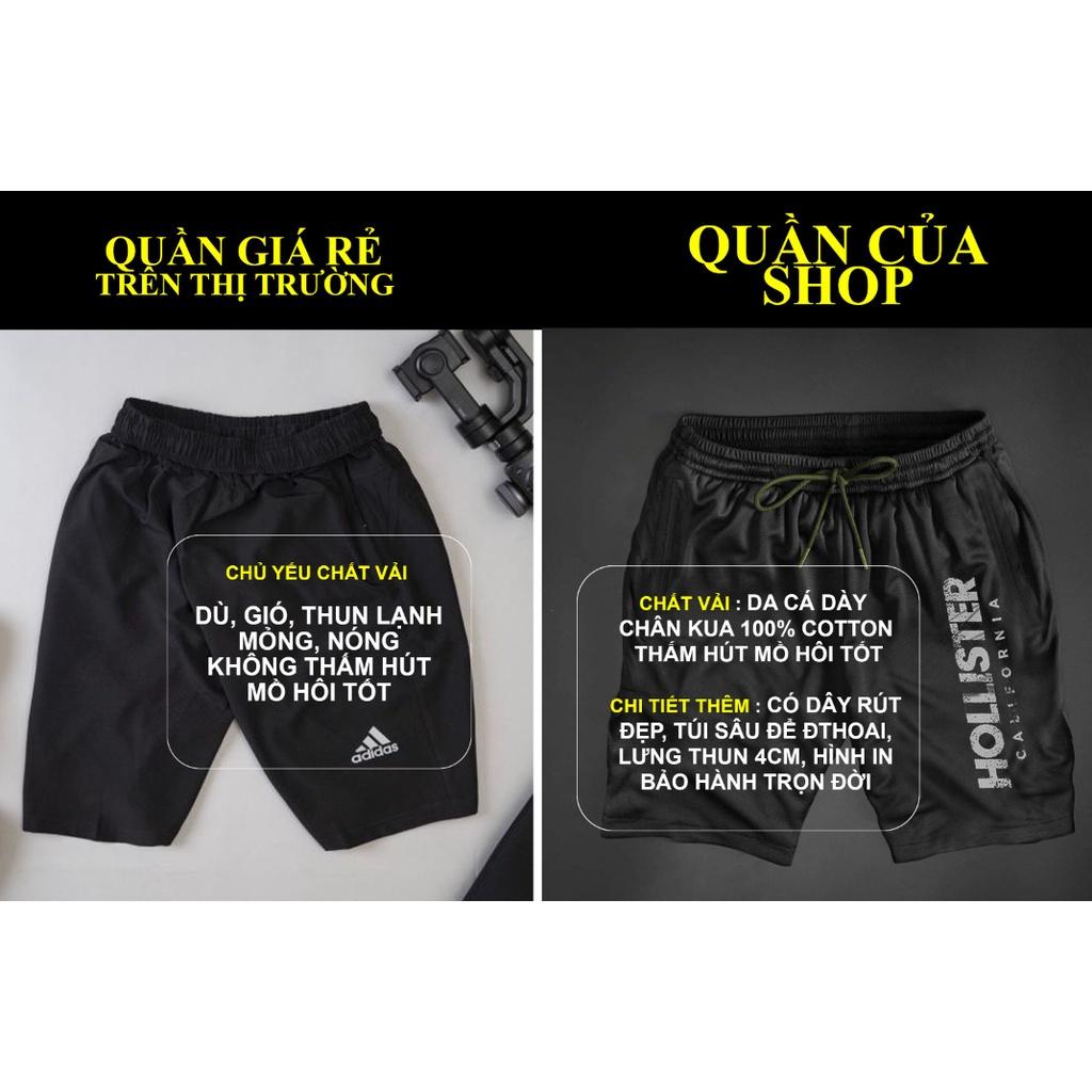 Quần Đùi Nam Chất Vải Cotton Thoáng Mát QDN22, size từ L đến 3XL Quần Short Nam chất lượng- Thời Trang Waoo