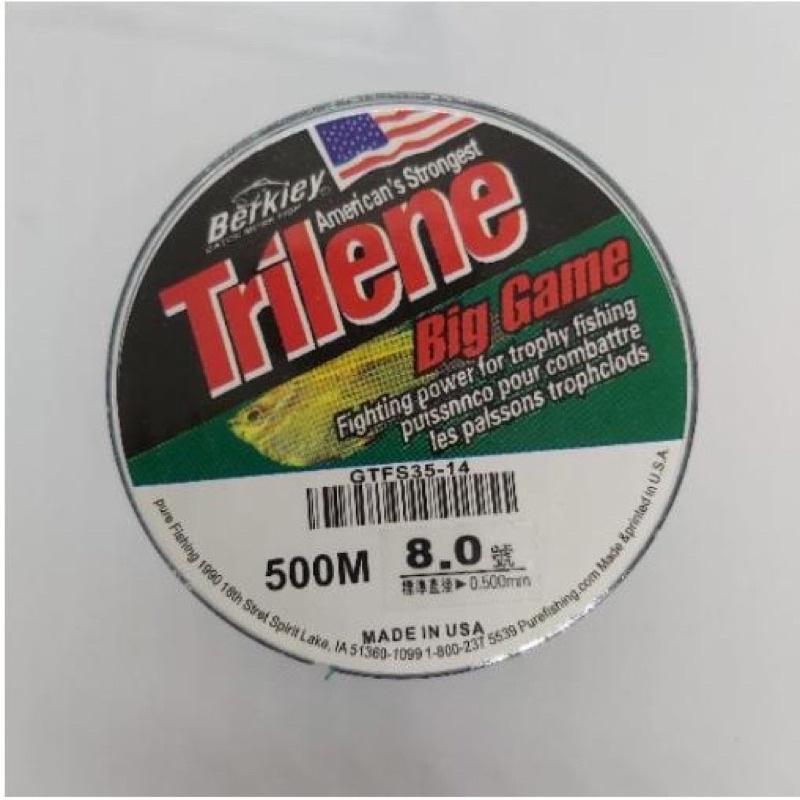 Cước Câu Cá 500m của Mỹ Trilene Big Game đủ size siêu bền chống sờn hàng cao cấp