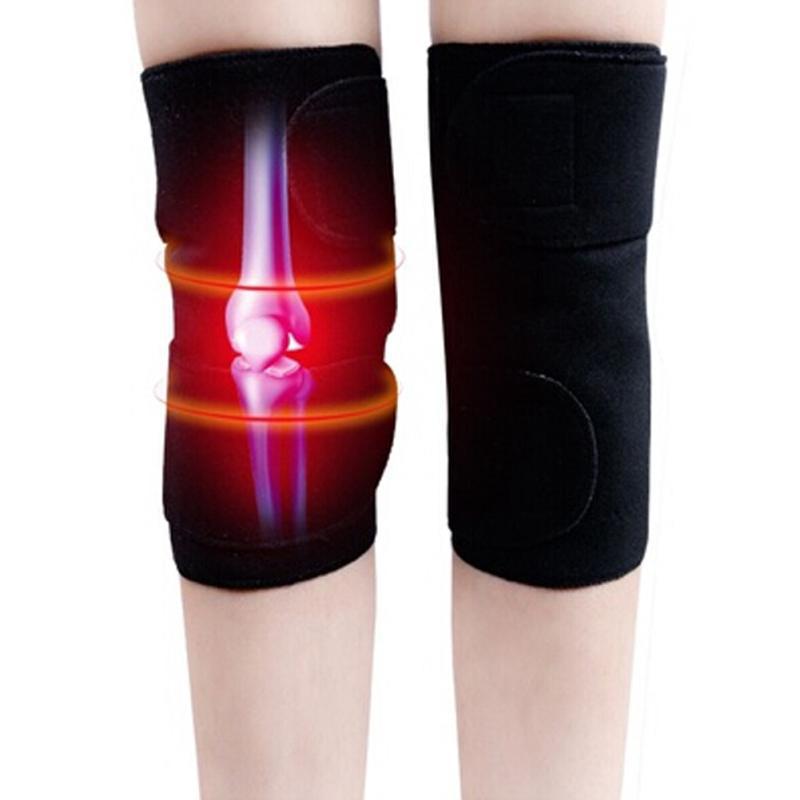 (Hàng Mới Về) Set 2 Đai Quấn Bảo Vệ Đầu Gối Từ Tính Tự Sưởi Ấm Có Thể Điều Chỉnh
