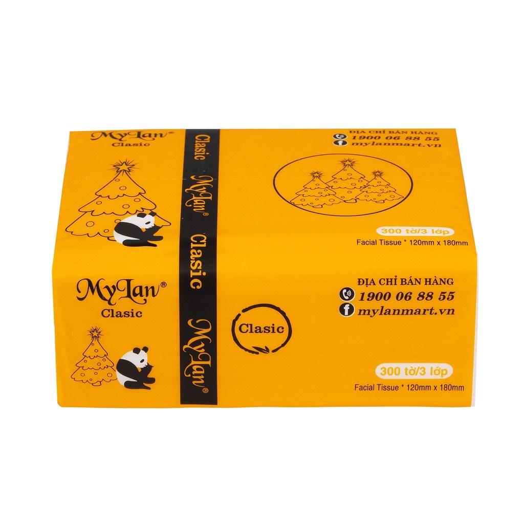 Thùng 30 Gói Giấy Ăn Gấu Trúc Cao cấp Sipiao Mylan